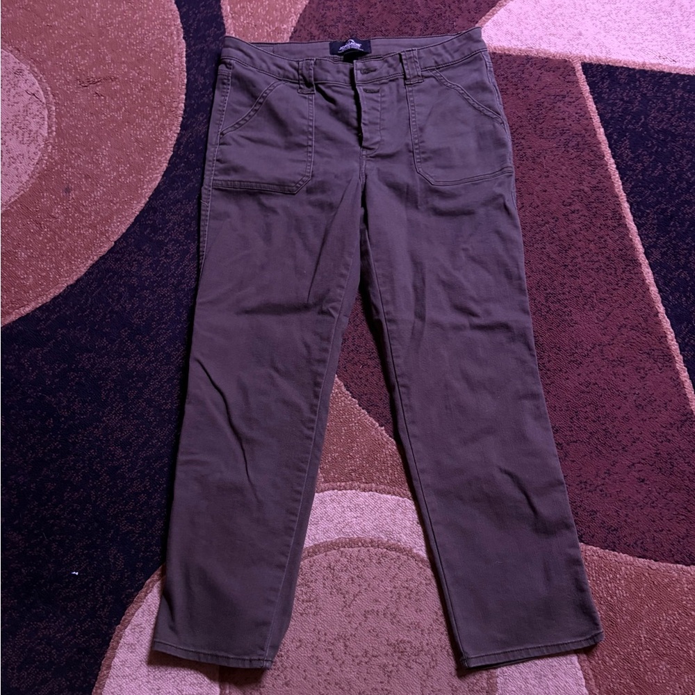 Ladies khaki green pants